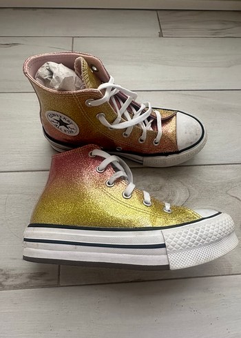 Converse Glitter Kız Çocuk Spor Ayakkabı - Görsel 3