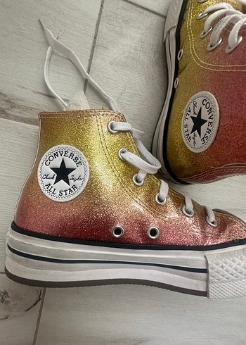 Converse Glitter Kız Çocuk Spor Ayakkabı - Görsel 5