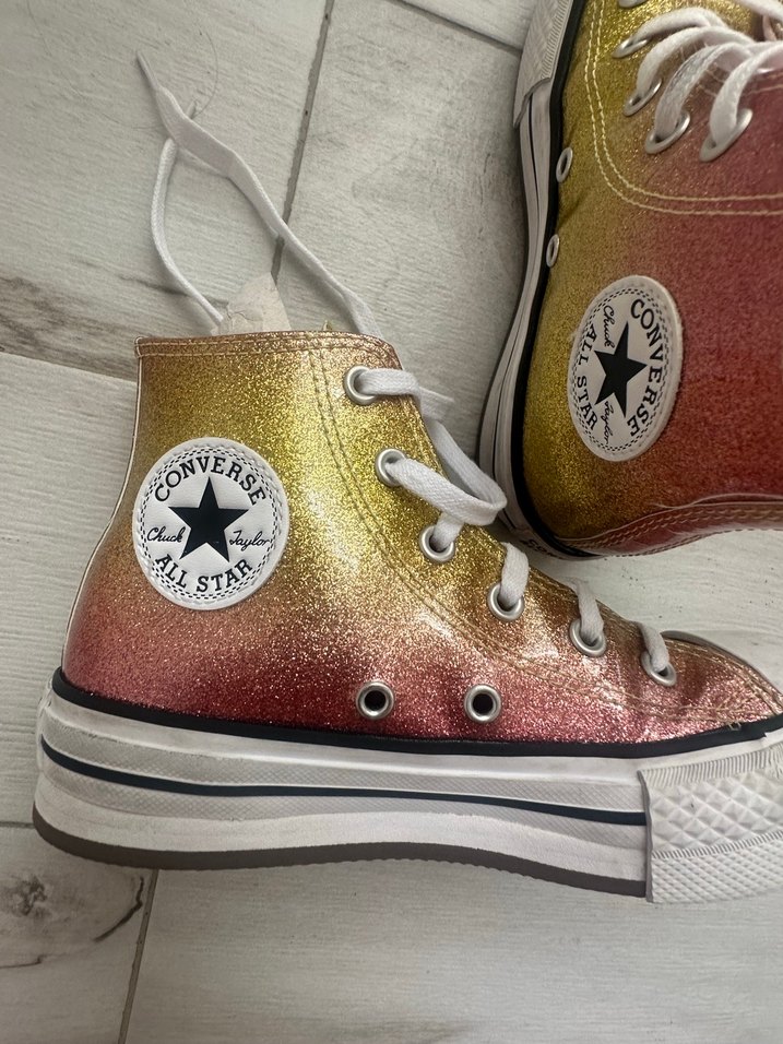 Converse Glitter Kız Çocuk Spor Ayakkabı - Görsel 5