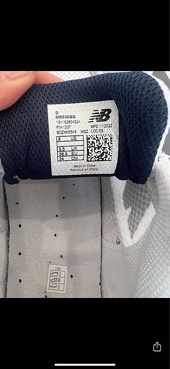 38,5 Beden New Balance 530