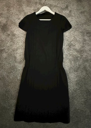 Pilili Siyah Kadın Elbise - Görsel 2