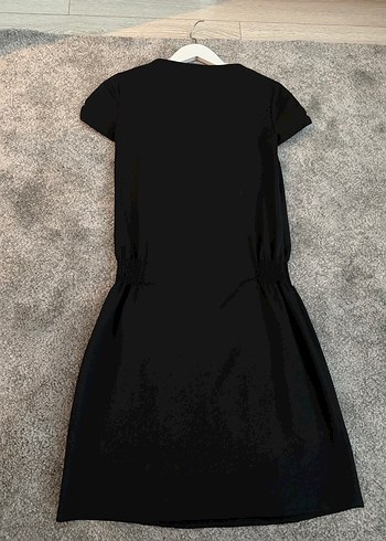 Pilili Siyah Kadın Elbise - Görsel 5