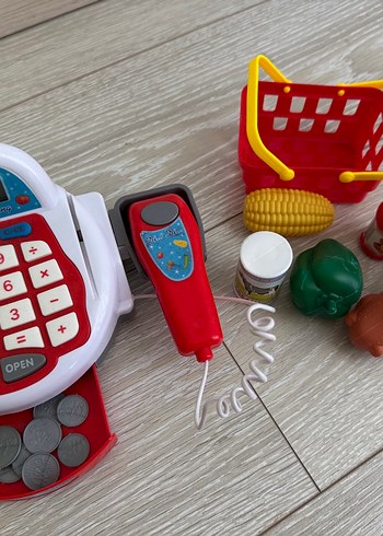 Diğer Renkli Eğitimli Oyuncak Kasa ve Sepet