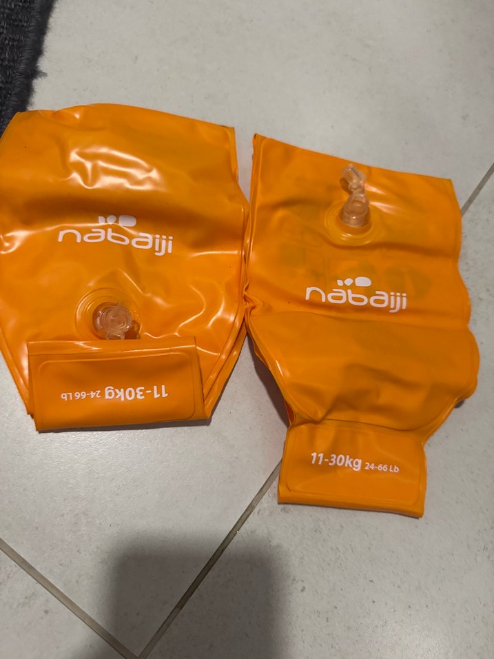 Nabaiji Turuncu Suda Yüzme Kollukları - Görsel 2