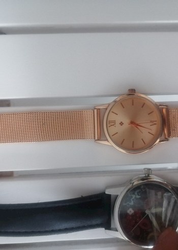 Kadın Çok Renkli Klasik Kemerli Saatler - Görsel 6