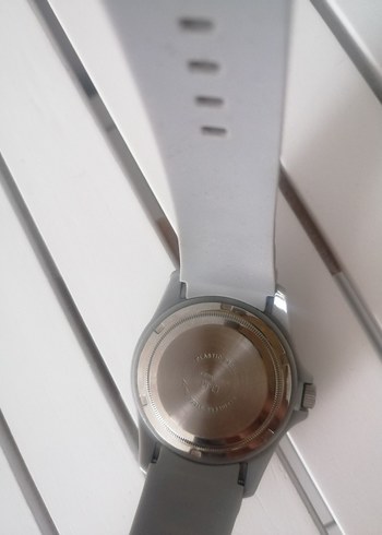 Kadın Beyaz Kemerli Minimalist Saat - Görsel 2