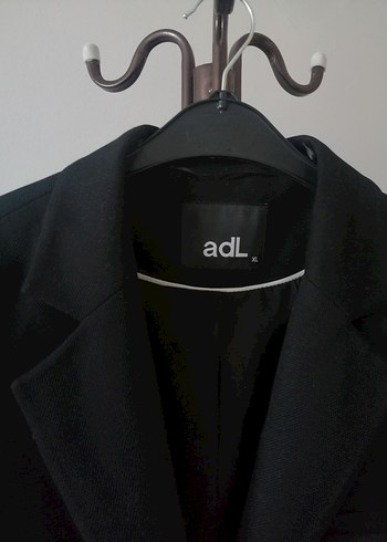 Kadın Siyah Midi Boy Düğmeli Blazer Ceket - Görsel 2