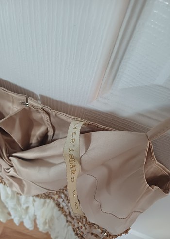 Nakışlı Bej bluz - Görsel 8