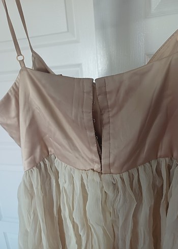 Nakışlı Bej bluz - Görsel 7