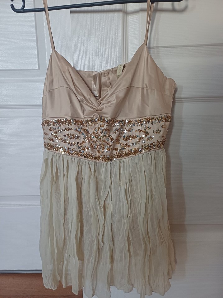 Nakışlı Bej bluz - Görsel 2