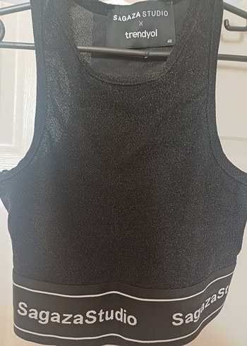 40 Beden siyah Renk Siyah Kadın Kısa Atlet Velcro Detaylı