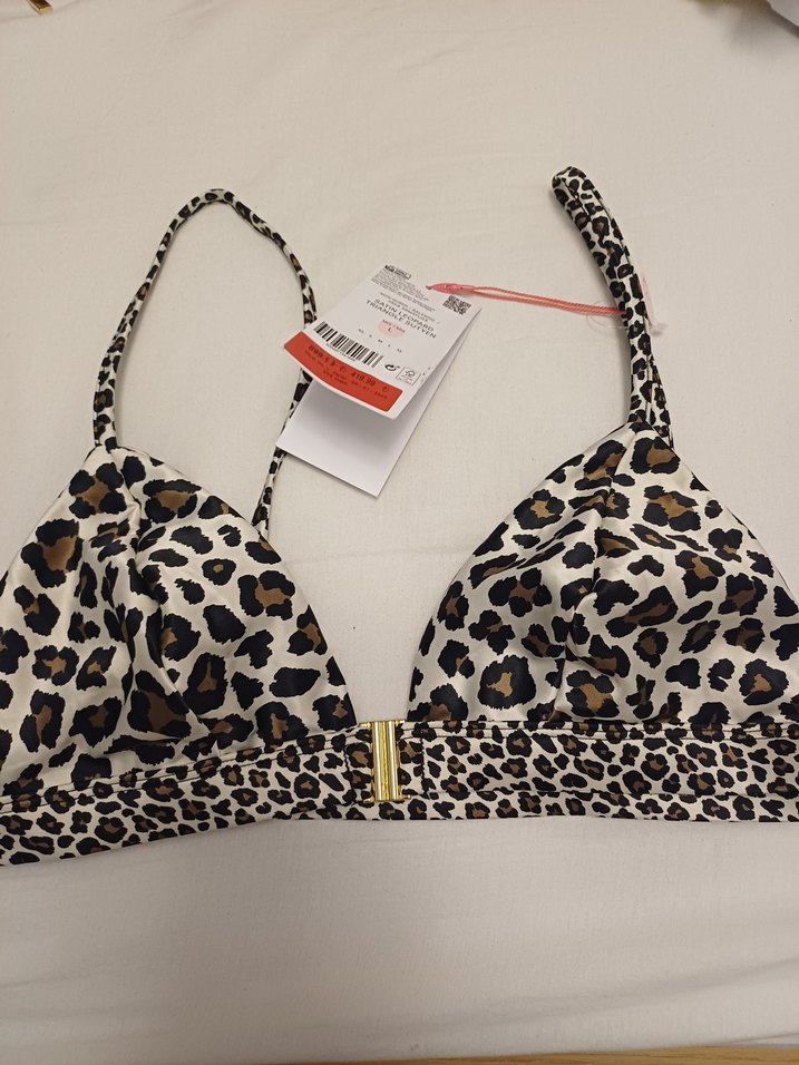 Leopar Desenli Bralet - Görsel 3