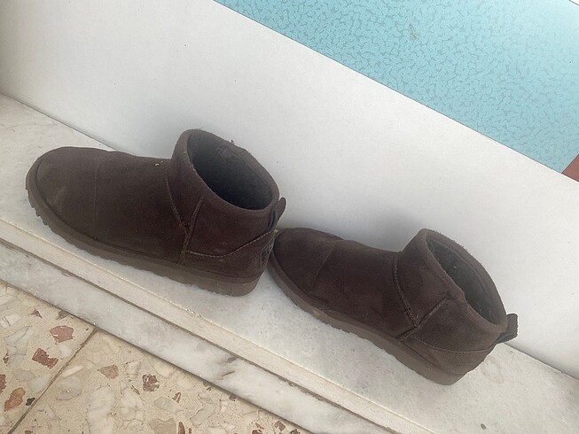 38 Beden kahverengi Renk Mini ugg