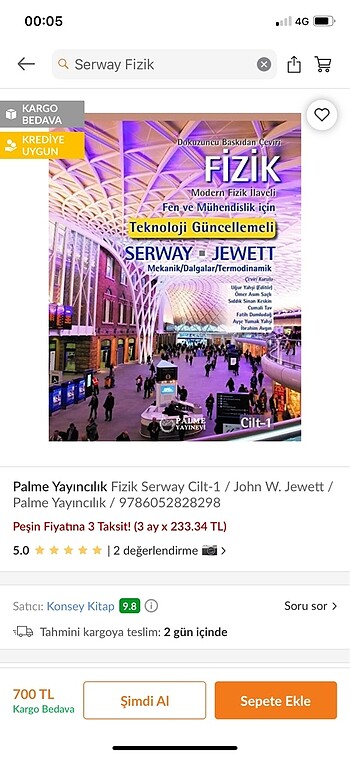 Beden Fizik Serway cilt 1