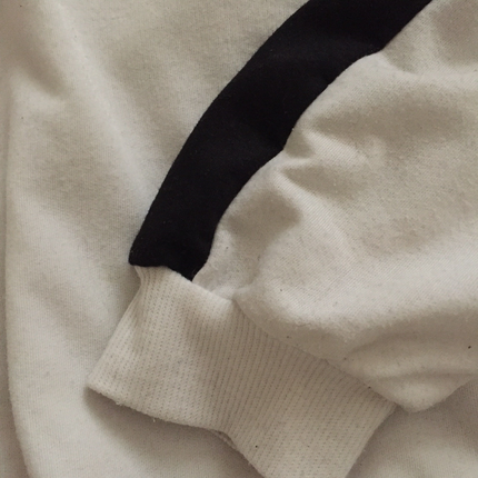 Nike siyah beyaz sweatshirt 