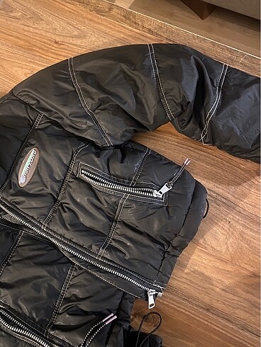 xs Beden çeşitli Renk pull n bear crop mont