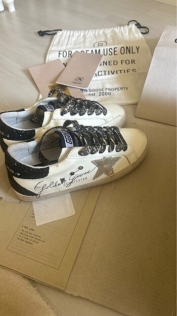 36 Beden beyaz Renk Golden goose ayakkabı