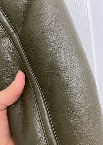 Kürklü Deri mont - Görsel 4