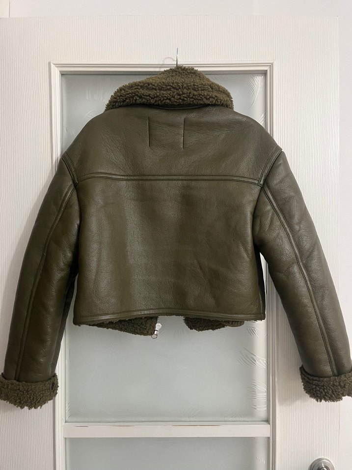 Kürklü Deri mont - Görsel 2