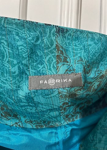 Turkuaz Drapeli Straplez Uzun Elbise - Görsel 3