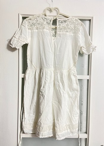 Dantel Midi Elbise - Görsel 3