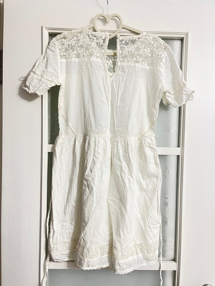 Dantel Midi Elbise - Görsel 3