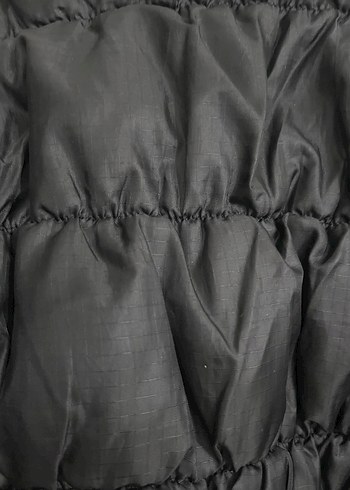 Siyah kısa mont - Görsel 4