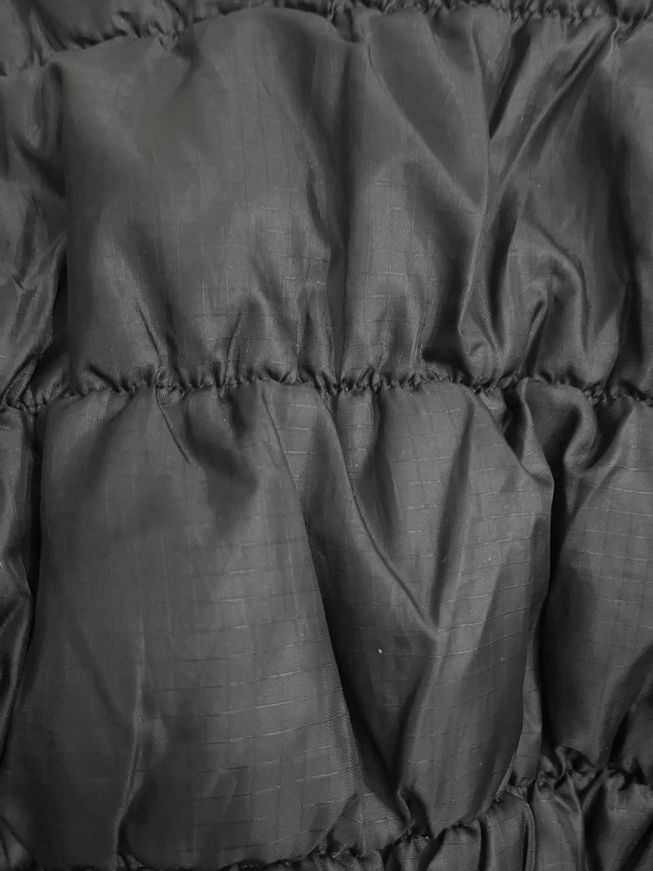 Siyah kısa mont - Görsel 4