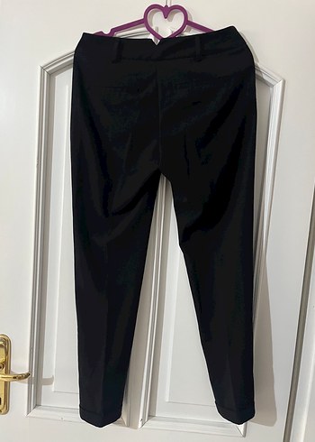 Mango Siyah Kadın Kumaş Pantolon - Görsel 2