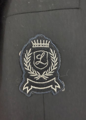 Düğmeli lacivert Erkek Ceket - Görsel 4