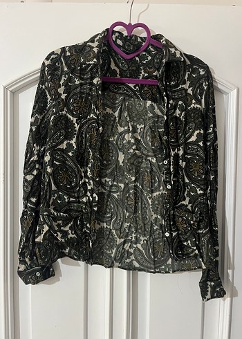 Zara yazlık gömlek pantolon takım - Görsel 5