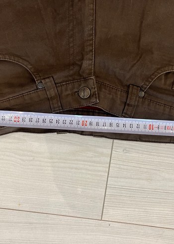 Kahverengi Erkek Kanvas Pantolon - Görsel 3