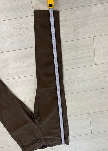 Kahverengi Erkek Kanvas Pantolon - Görsel 4