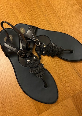 Melissa lacivert sandalet - Görsel 5