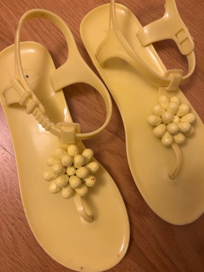 İthal neon sandalet - Görsel 2