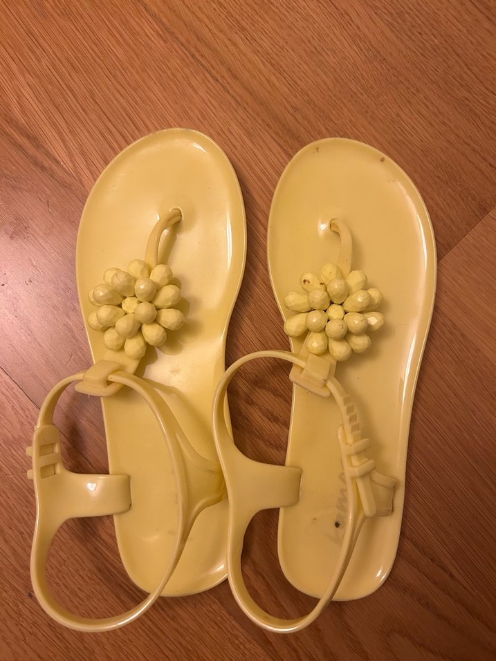 İthal neon sandalet - Görsel 3