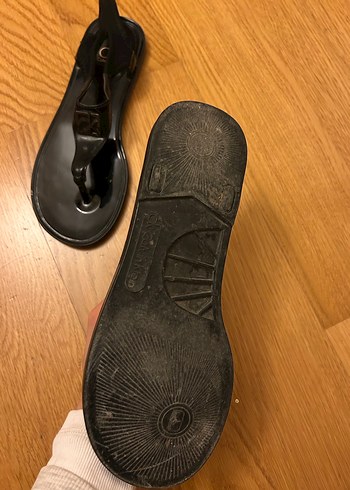 Calvin Klein siyah sandalet - Görsel 4