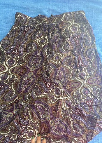 Salaş desenli pantolon - Görsel 4