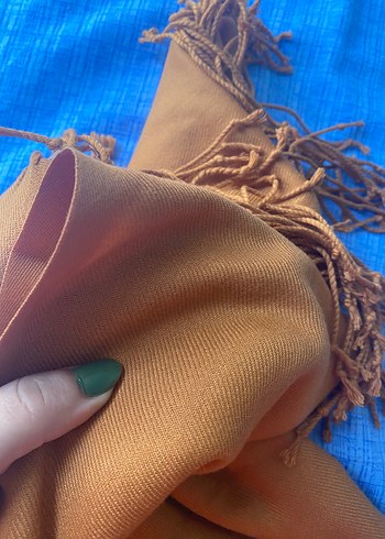 Kadın hardal  Şal - Görsel 4