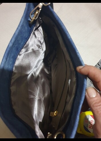 Mavi Jeans Mavi uzun saplı portföy çanta 