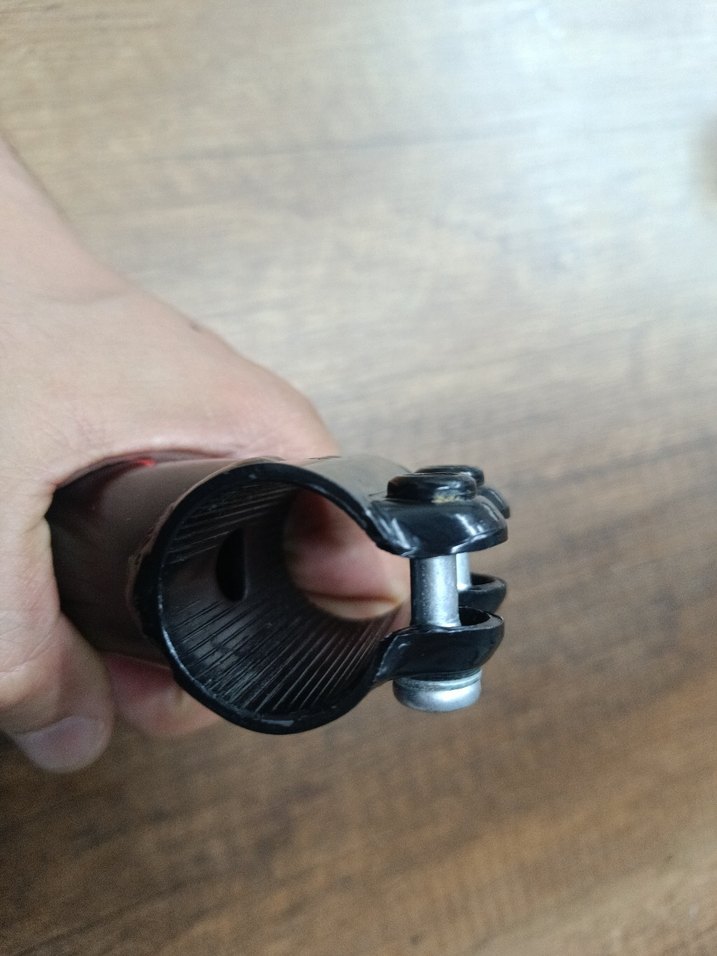 Siyah Salcano Bisiklet gidon bogazi - Görsel 2