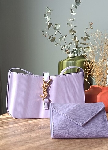 Ysl baget LİLA çanta 