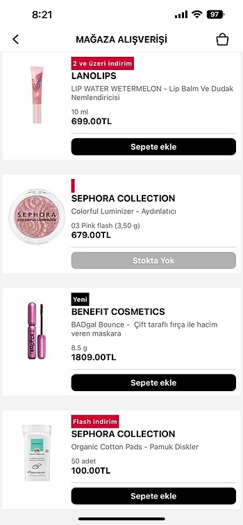 Beden Renk benefit bounce