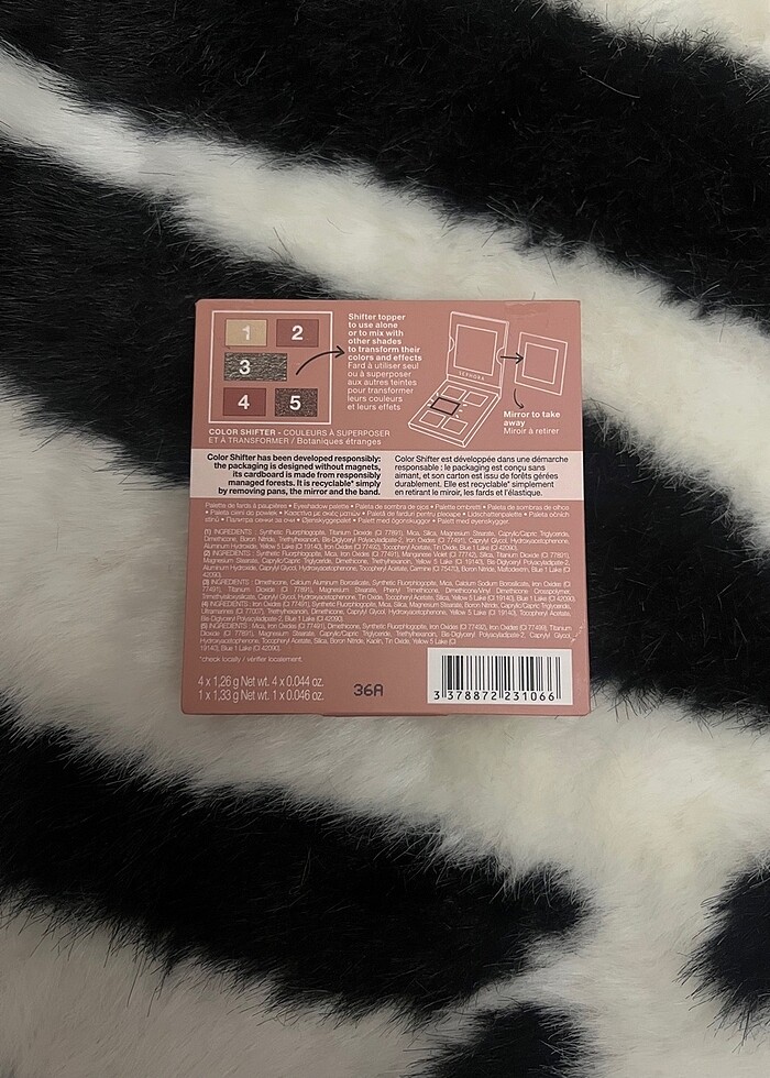 sephora color shıfter far paleti - Görsel 3