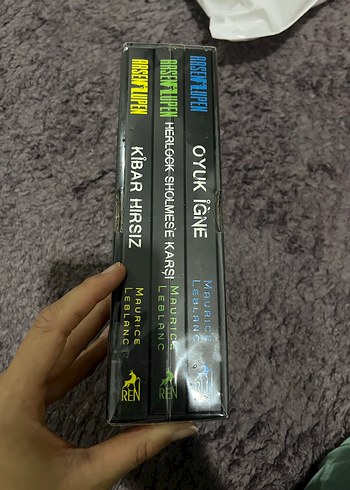 Maurice Leblanc Arşiv Kutusu - 3 Kitap