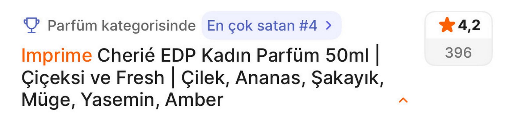 Imprime kadın parfüm - Görsel 3