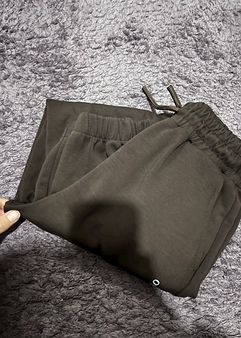 Kahverengi Kadın Rahat Kesim Eşofman Altı - Görsel 5