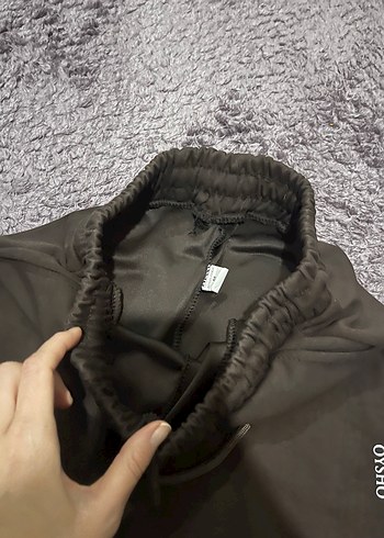 Kahverengi Kadın Rahat Kesim Eşofman Altı - Görsel 3