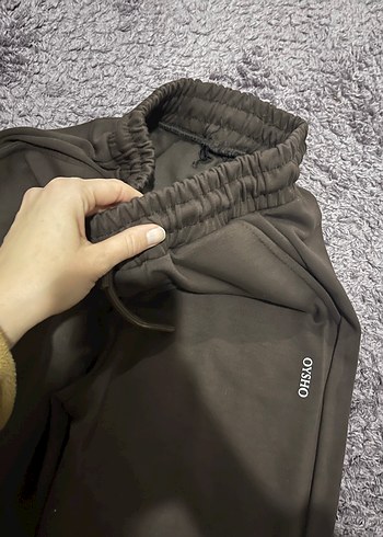 Kahverengi Kadın Rahat Kesim Eşofman Altı - Görsel 4