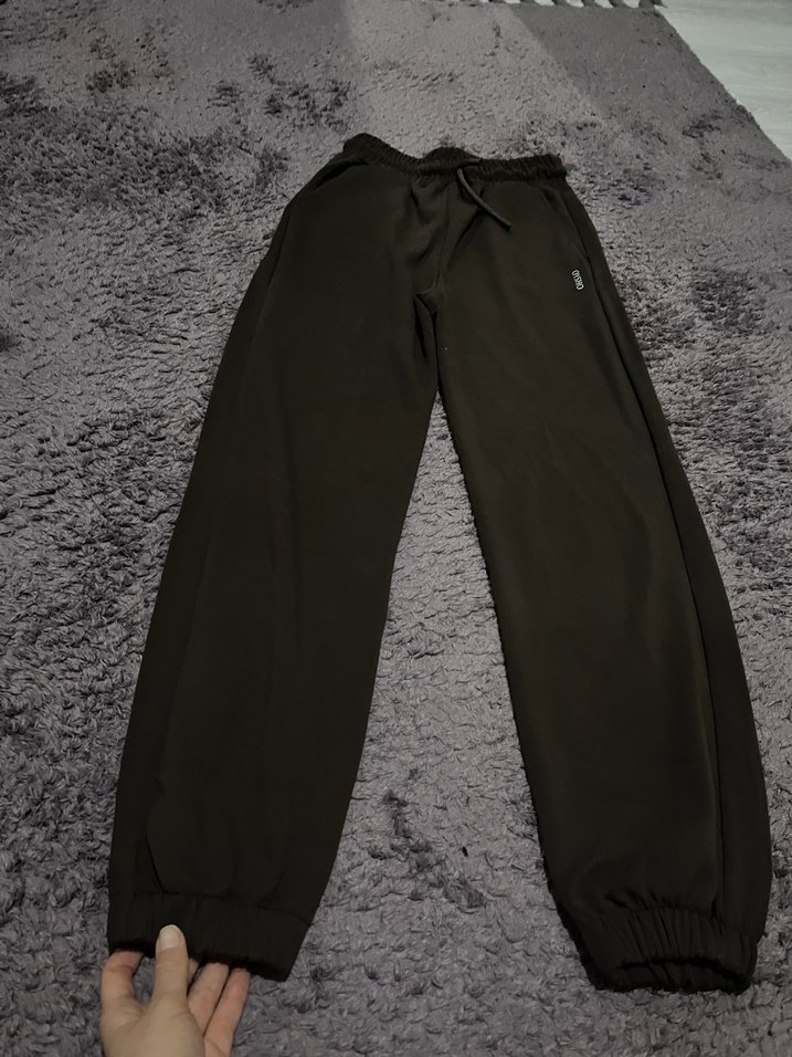 Kahverengi Kadın Rahat Kesim Eşofman Altı - Görsel 2